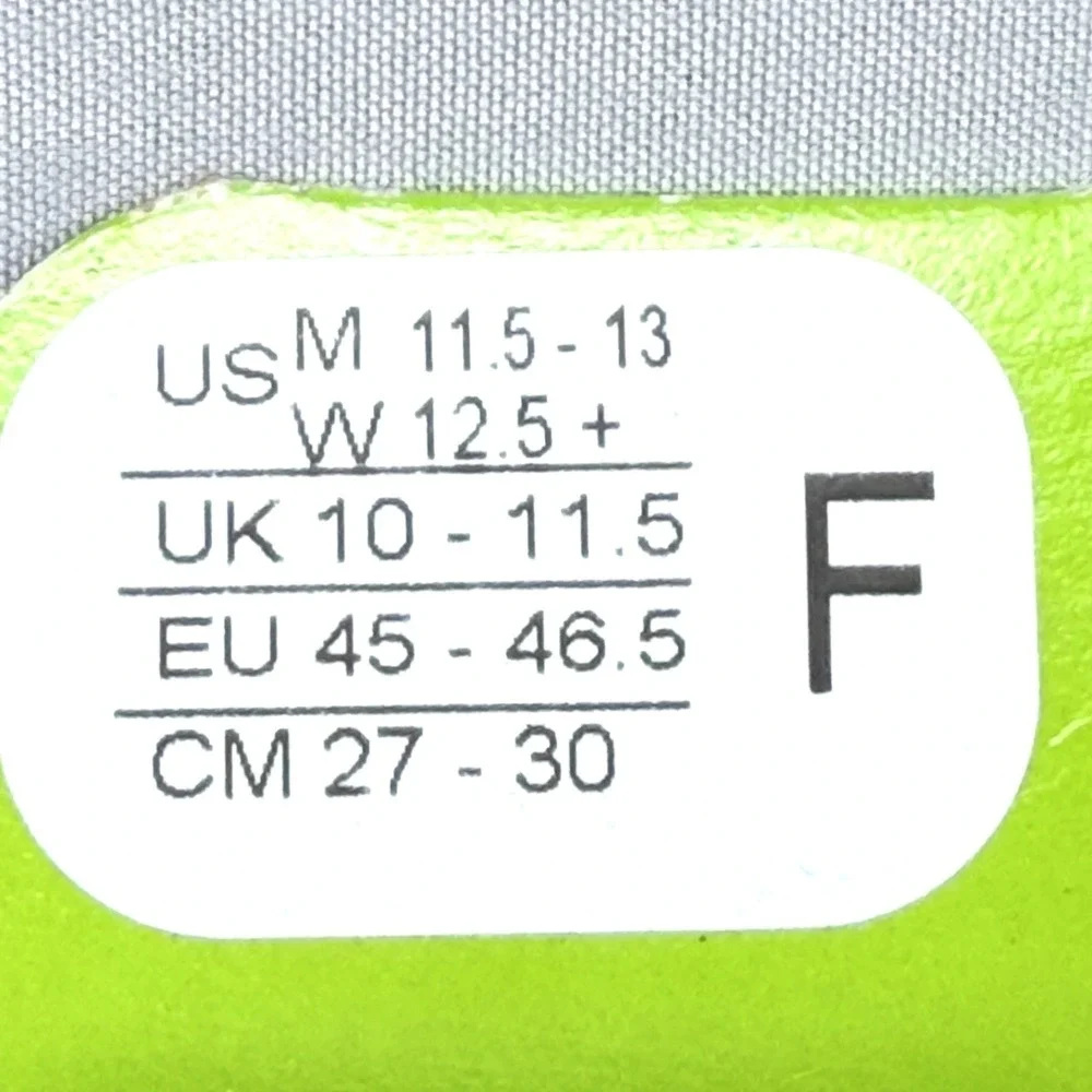 Superfeet All-Purpose (Green) Support High Arch Insole Size F / Men's 11.5 - 13